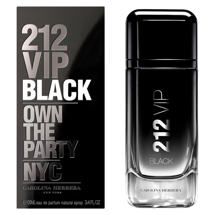 212 Vip Black - Eau De Parfum, aroma amaderado