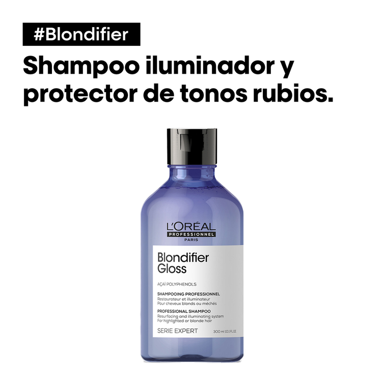 Blondifier - Shampoo, neutraliza tonos no deseados