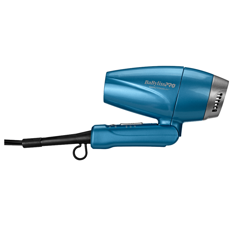BaByliss PRO Nano Titanium - Secadora tamaño compacto azul