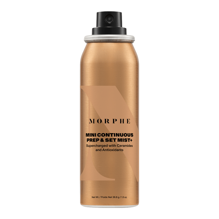 Mini Continuous Prep & Set Prebase en spray hidrata y nutre la piel