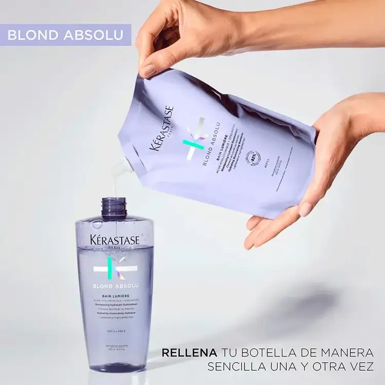 Blond Absolu - Refill de shampoo, para cabello rubio