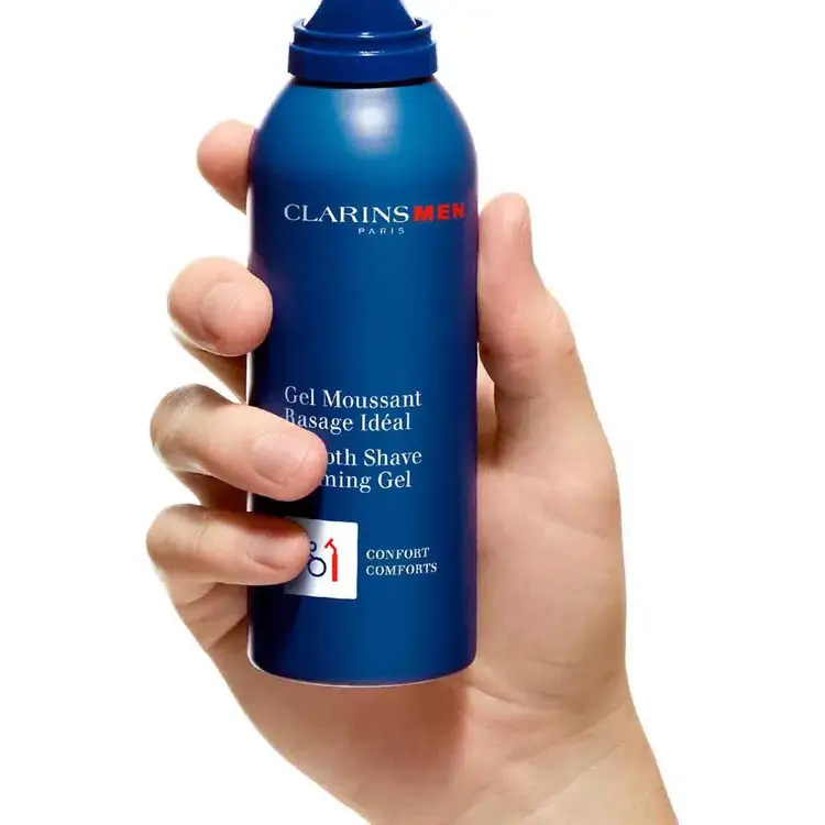 Clarins Men - Gel de afeitado, textura espumosa