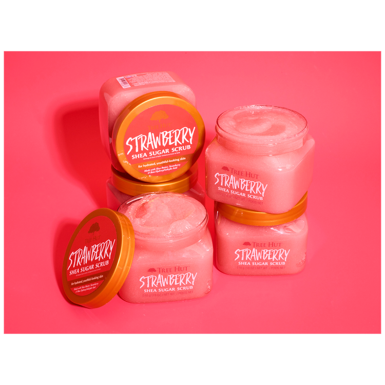 SheaSugarScrubStrawberry-Exfoliantecorporal,dejalapielsuaveytersa