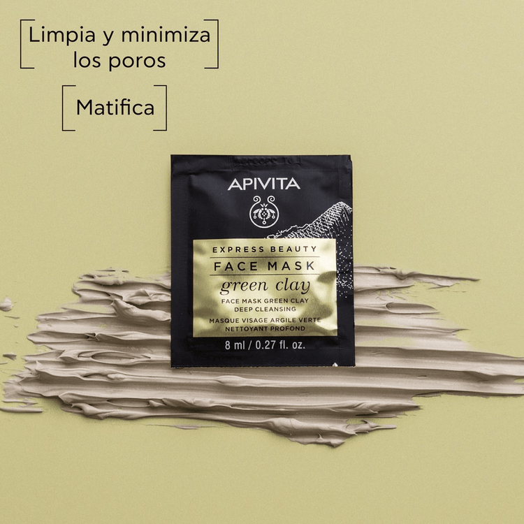 Express Beauty Mascarilla facial detox profundo elimina impurezas