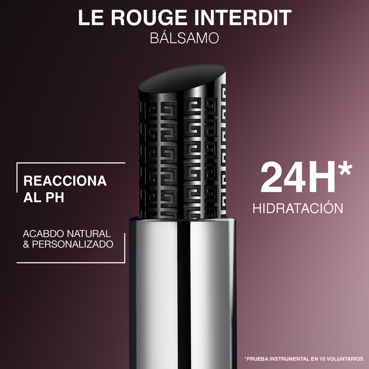 Le Rouge Interdit Balm - Bálsamo labial hidratante de 24 horas de duración