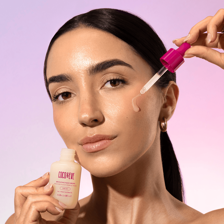 Bronzing Face Gotas bronceadoras bronceado natural