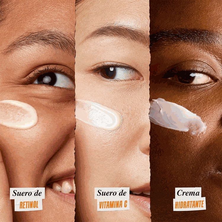 Skin Smoothing Solutions - Set de regalo, Powerful-Strength Line-Reducing Concentrate 50ml + Retinol Skin-Renewing Daily Micro-Dose Serum 30ml + Ultra Facial Cream 28ml