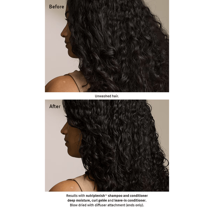 Nutriplenish Shampoo hidrata y nutre el cabello seco y opaco