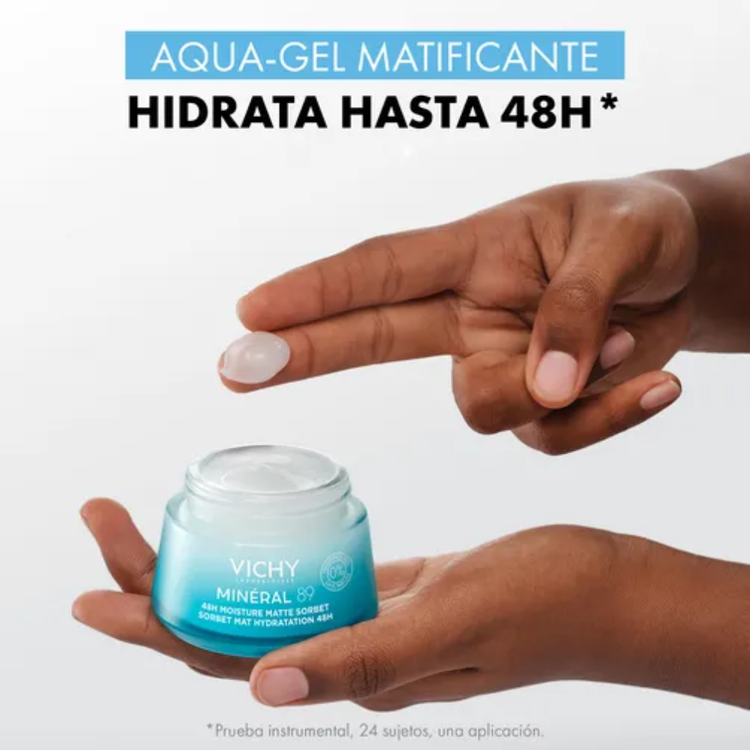 Mineral 89 Aqua - Gel matificante, para piel mixta a grasa