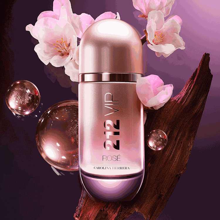 212 VIP Rosé - Set de regalo, eau de parfum 80 ml + loción corporal 100 ml + eau de parfum 10 ml