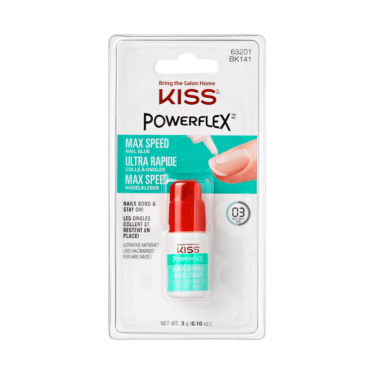 Powerflex Pegamento para uñas fórmula de secado rápido y larga duración