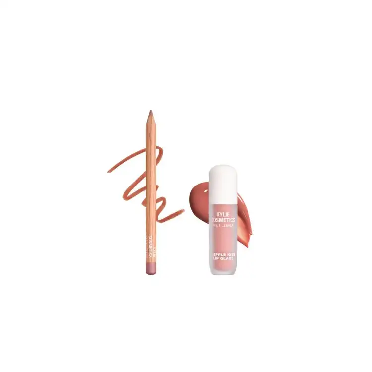 Kylie Supple Kiss Precision Lip Kit - Labial líquido y delineador, color uniforme y modulable