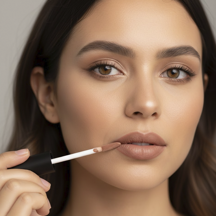 Labial Líquido Mate - Color para labios, textura suave y ligera