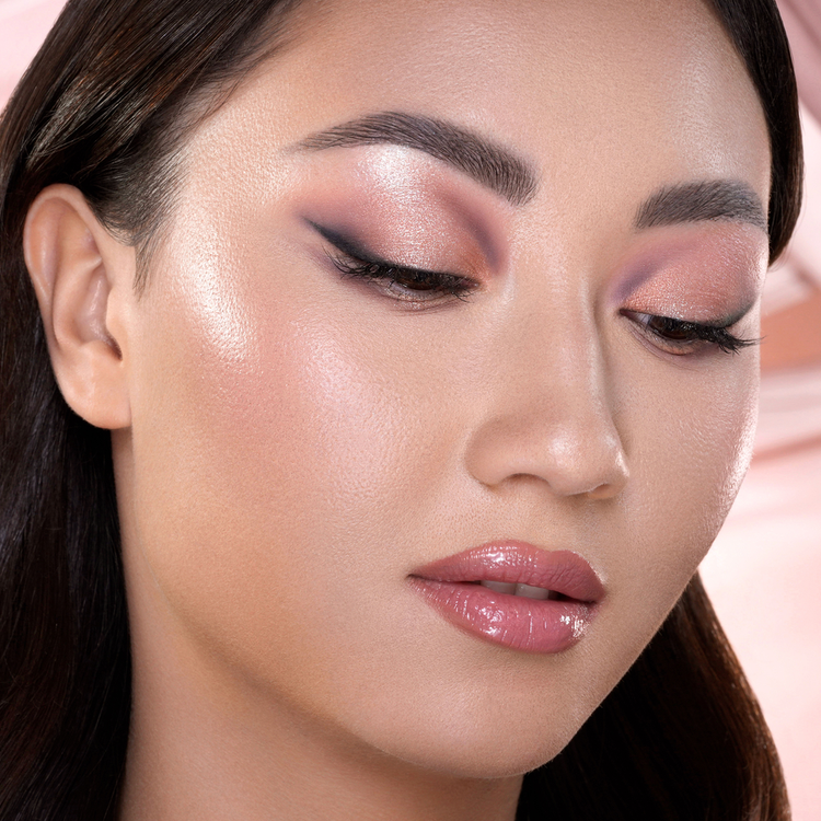 Mini Starlette Paleta de sombras 5 tonos rosas y grises