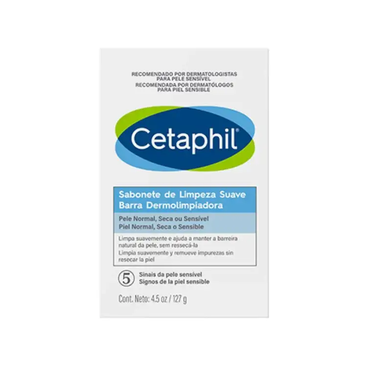 Barra dermolimpiadora limpia suavemente sin resecar ni irritar