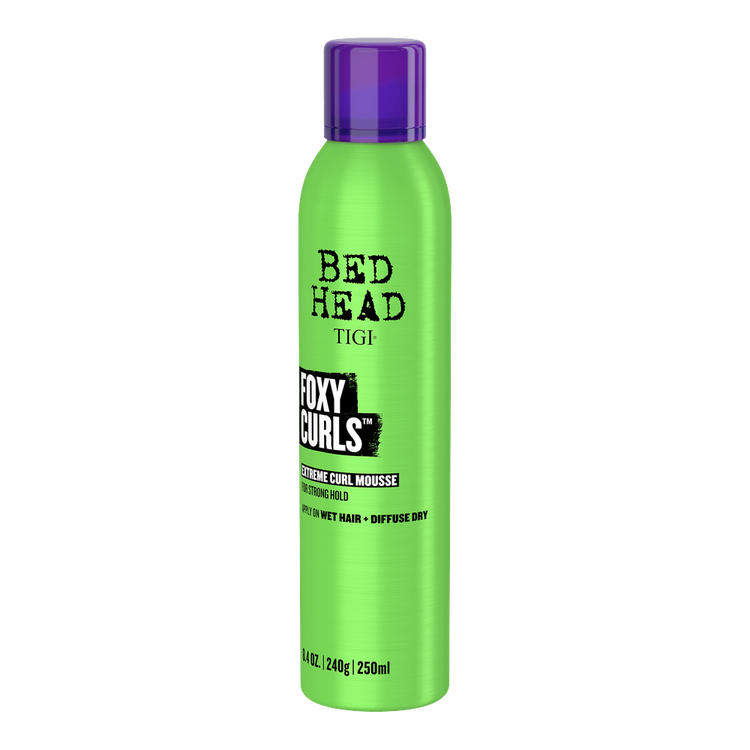 Foxy Curls Curly Hair Mousse For Strong Hold Mousse fijador protege contra el frizz