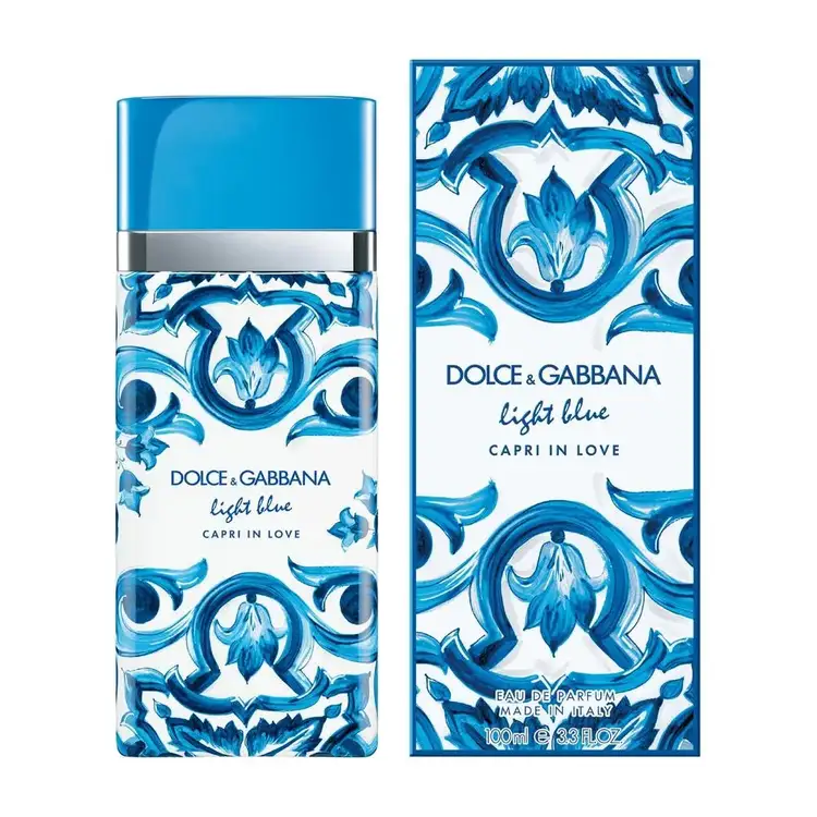 Light Blue Capri In Love Eau de Parfum para Mujer aroma cítrico y frutal