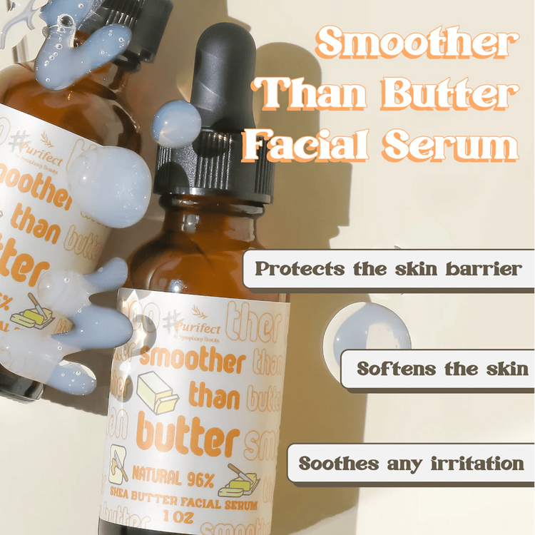 Than Butter Shea Butter Suero facial suavizante nutre y protege barrera cutánea