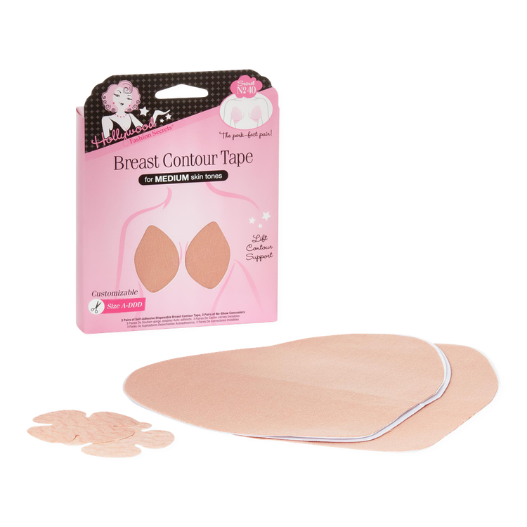 Breast Contour Tape Adhesivo para bra elástico y resistente