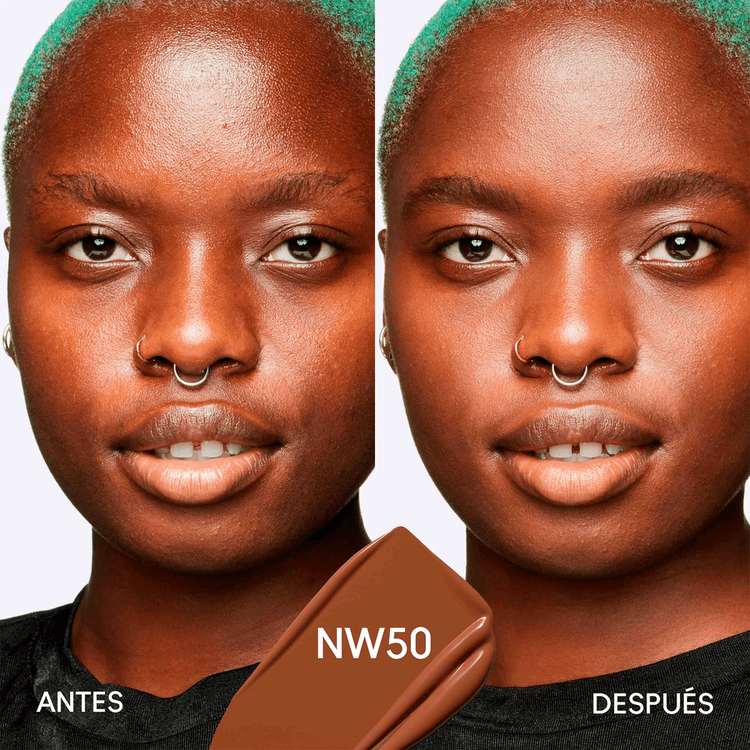 Studio Fix Fluid Spf 15 24Hr Matte Foundation + Oil Control Base de maquillaje mate natural, controla grasa e hidrata