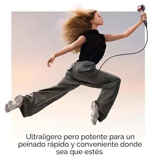 Supersonic Travel - Secadora de cabello, tamaño ideal para viajar