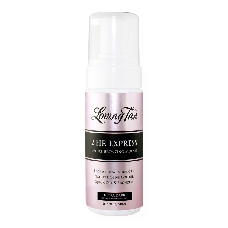 2 Hr Express Self Tanning Mousse autobronceador bronceado profundo