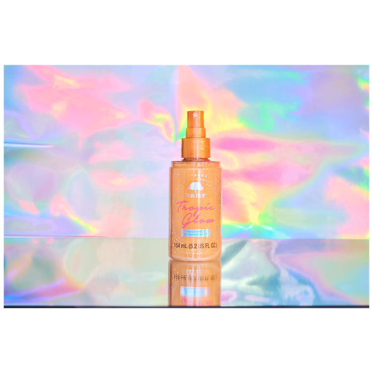 TropicGlowShimmerMist-Fraganciacorporal,conbrilloparatupiel