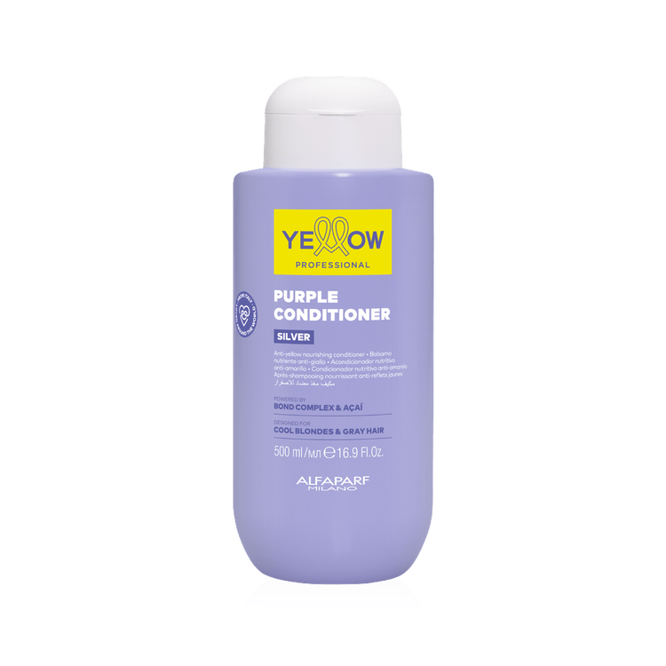 Yellow Hair Care Acondicionador anti-amarillo para rubios y canas