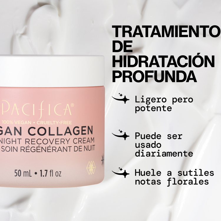 Vegan Collagen Overnight Recovery Crema nocturna reparación nocturna