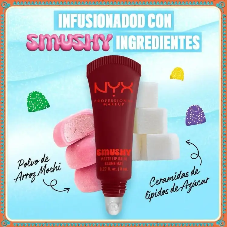 Gingerbaddie - Smushy Kit, 3 bálsamos labiales edición limitada
