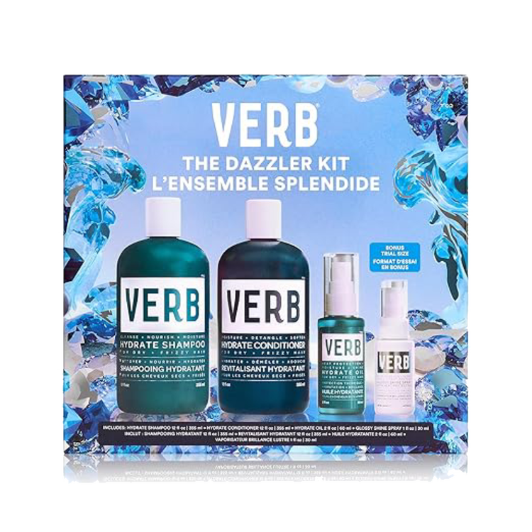 The Dazzler Kit - Set de regalo, shampoo + acondicionador + aceite + esencia