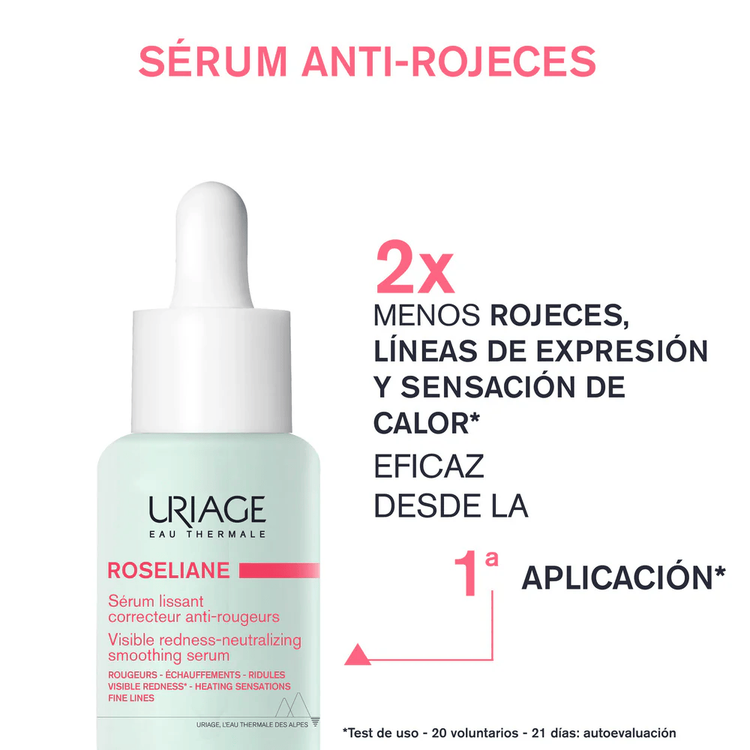 Roséliane - Sérum Anti Rojeces 30ml, calmante y antiedad