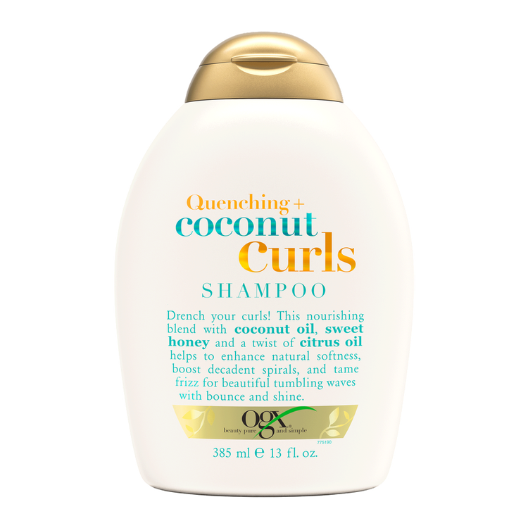 OGX Quenching + Coconut Curls - Shampoo, para rizos