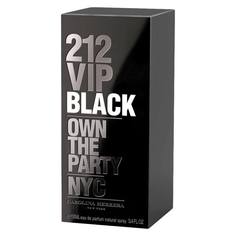 212 Vip Black - Eau De Parfum, aroma amaderado