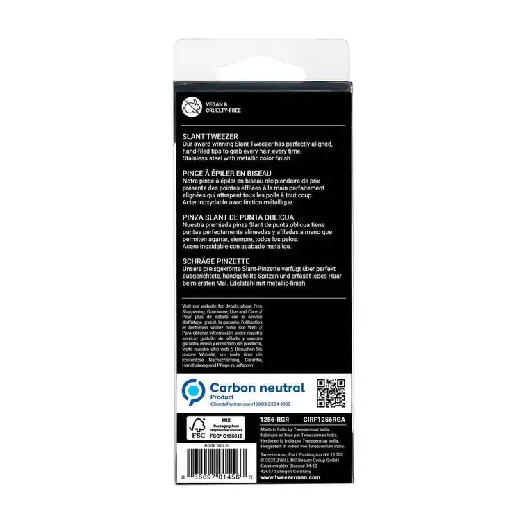 Rose Gold Pinzas da forma a las cejas