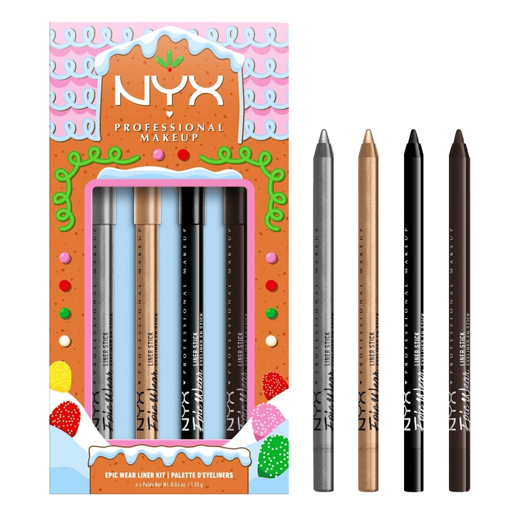 Ginger Baddie Kit 4 piezas Delineadores para ojos