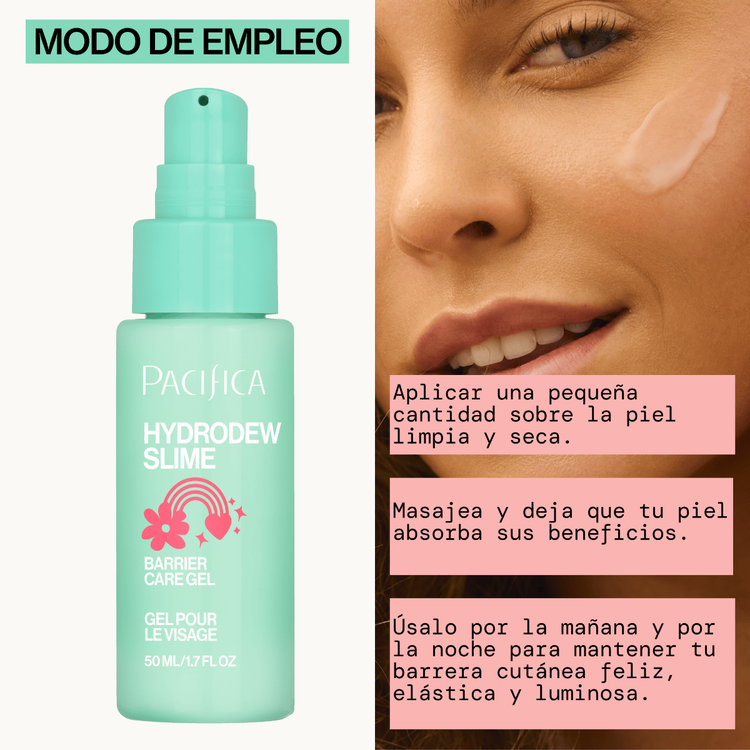 Hydrodew Slime Barrier Care Loción facial mejora la textura de la piel