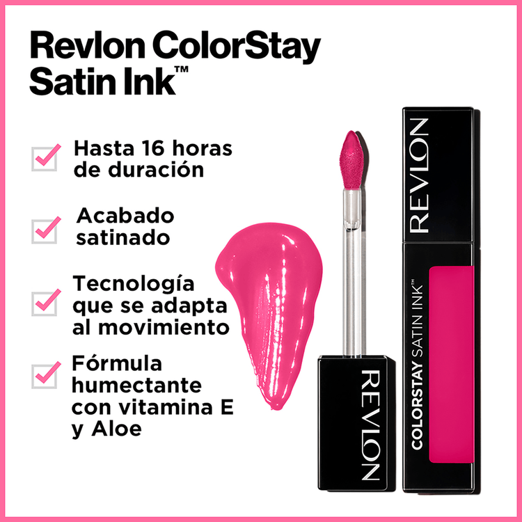 Satin Ink - Labial líquido, acabado satinado
