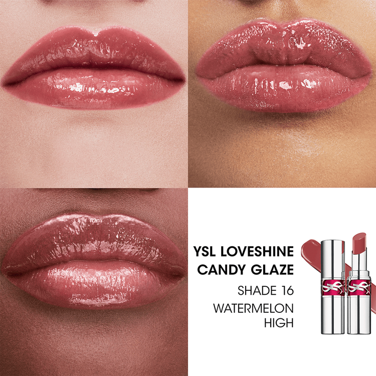 Ysl Loveshine Candy Glaze Brillo labial en barra aporta volumen natural en los labios