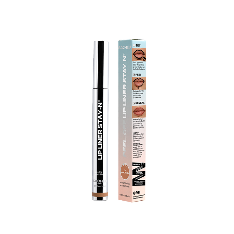 Lip Liner STAY-N® - Peel-Off Lip Stain, infusionado con ácido hialurónico y vitamina e, 3.5 ml