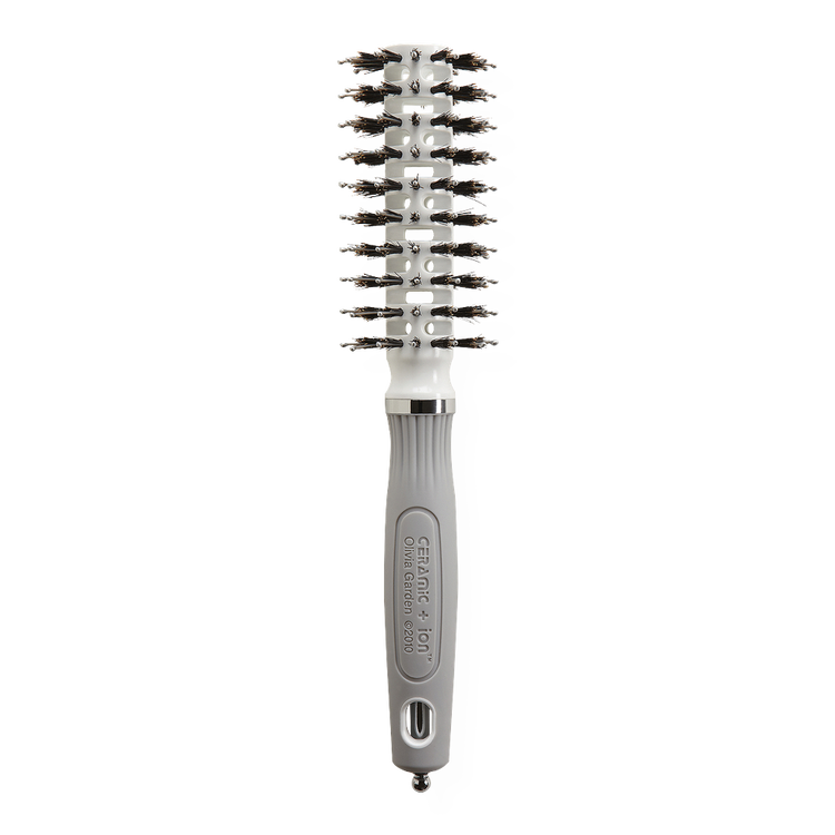 Ceramic + Ion Turbo Vent Combo Round - Cepillo para cabello, crea rizos y añade volumen