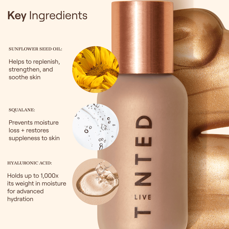 Hueglow - Gotas iluminadoras, hidrata y humecta la piel