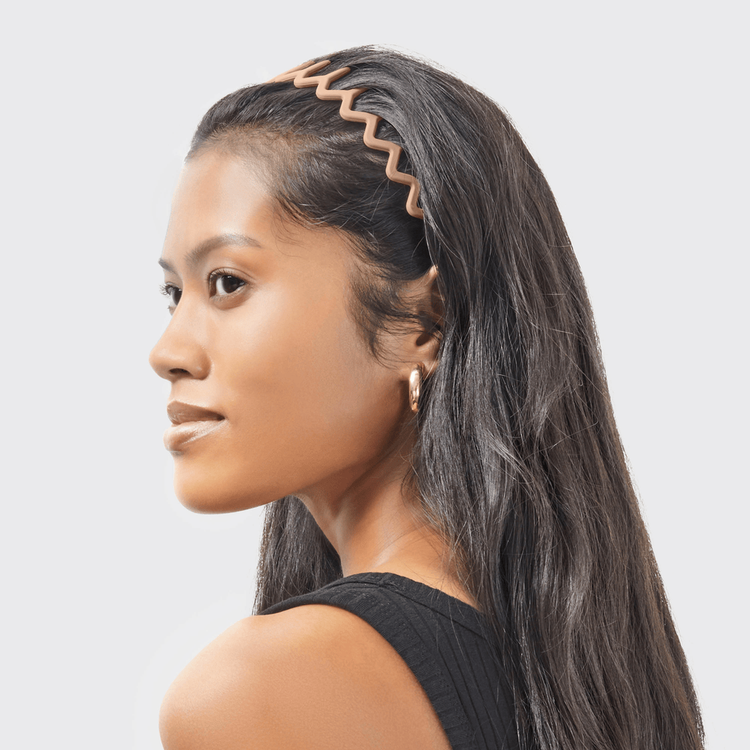 Zig Zag Headbands Banda para cabello crea estilos elegantes