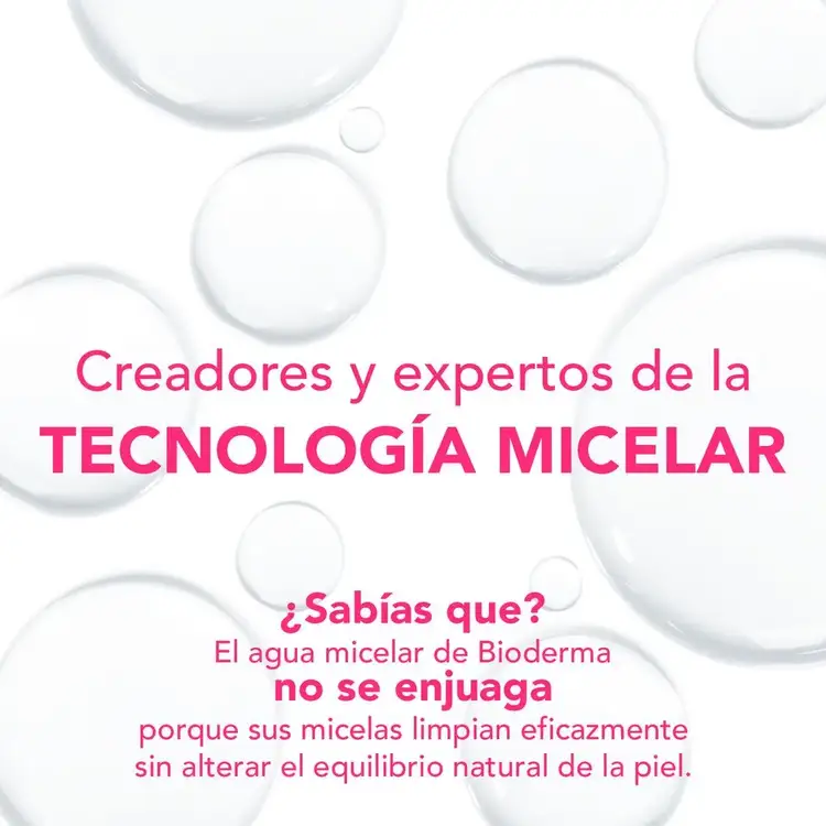 Sensibio H2O - Agua micelar, limpieza profunda y calmante