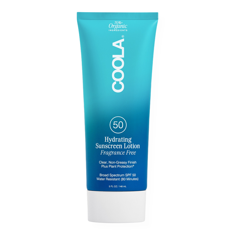 Classic Body Organic Sunscreen Lotion SPF 50 Fragrance Free Loción de protector solar cobertura ligera