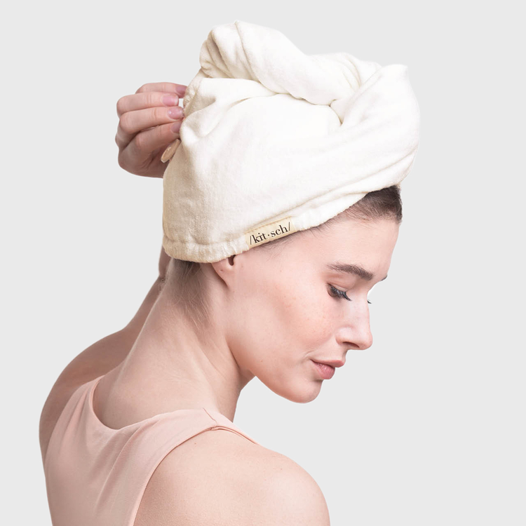 Quick Dry Microfiber Hair Towel - Toalla de microfibra, secado suave y rápido