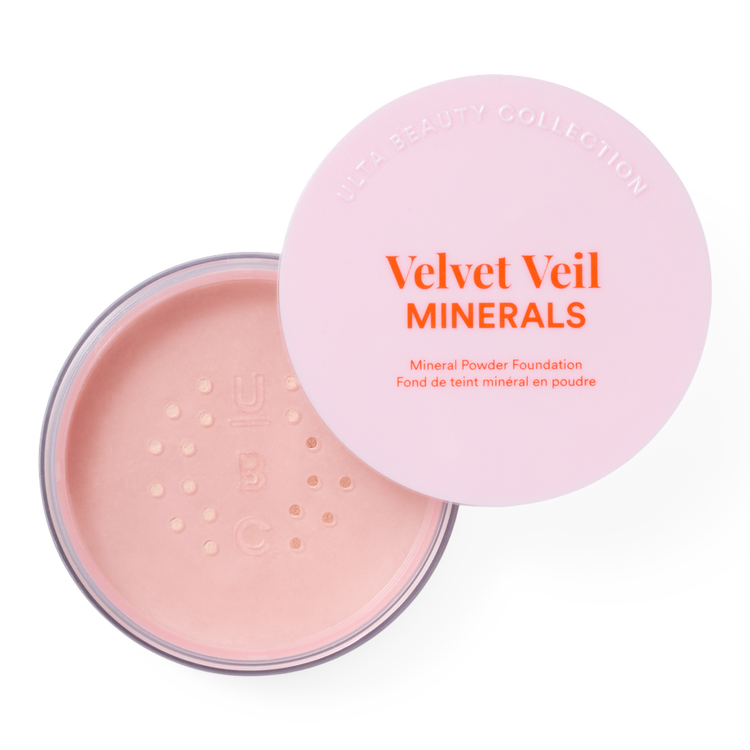 Velvet Veil Minerals - Base de maquillaje en polvo, acabado natural y cobertura uniforme