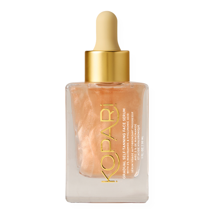 Gradual Self-Tanning Suero facial autobronceador brillo bronceado