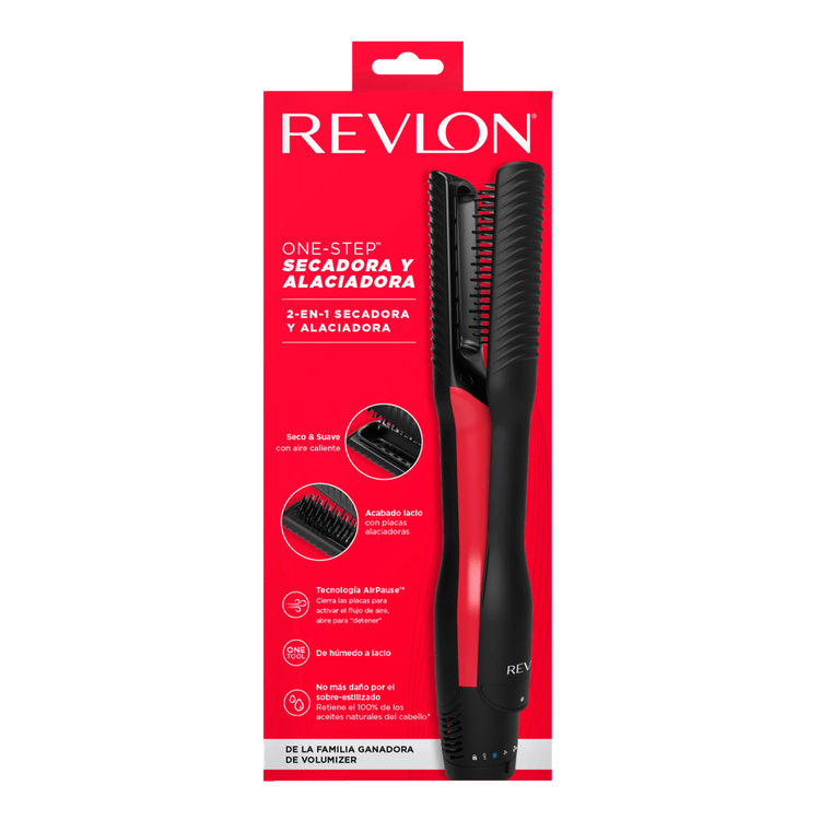 One-Step - Secadora y alaciadora, resultados en un solo paso
