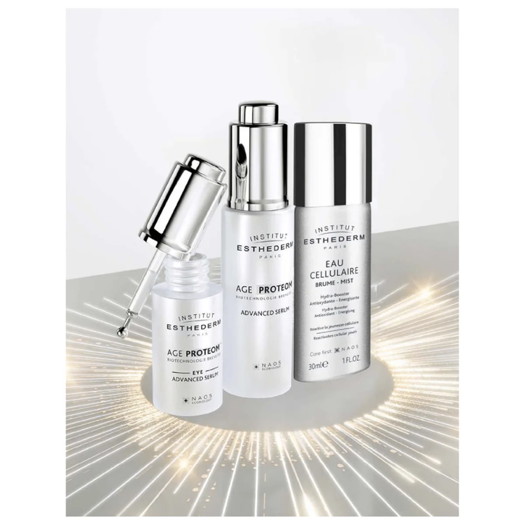 Age Proteorm - Set de regalo, suero 30 ml + suero 15 ml + bruma agua celular 30 ml